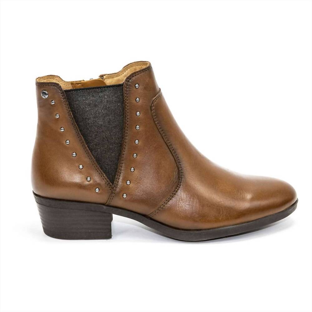 NEW PIKOLINOS women's daroca ankle boots in cuero